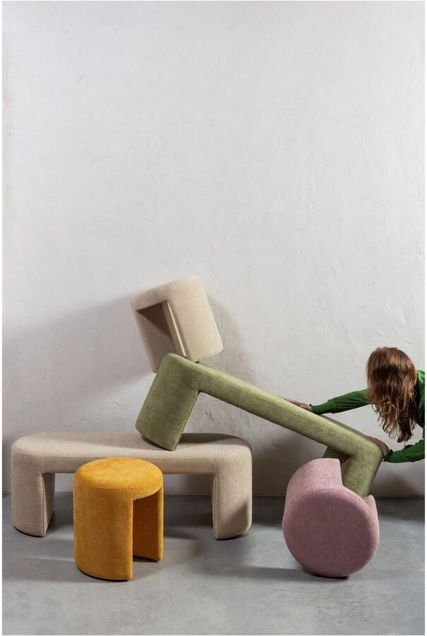 WOOOD | Jacob bankje naturel | Zitmeubels eetkamer | Eetkamerbank - Foto 5