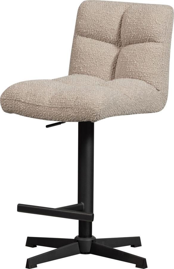 WOOOD Barkruk Vinny draaibaar in hoogte verstelbaar breedte 44 cm (set 2 stuks) - Foto 7