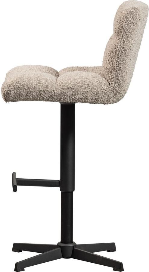 WOOOD Barkruk Vinny draaibaar in hoogte verstelbaar breedte 44 cm (set 2 stuks) - Foto 8