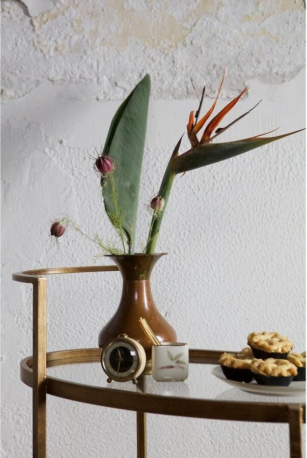 BePureHome | Push trolley metaal antique brass | Woonaccessoires | Woningdecoratie | Woonaccessoire - Foto 5