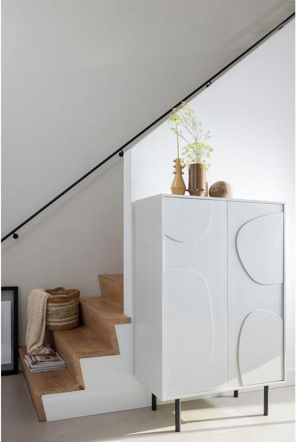 WOOOD | Cadiz Opbergkast Grenen Mist | Woonkamer meubels | BergkastKast - Foto 4