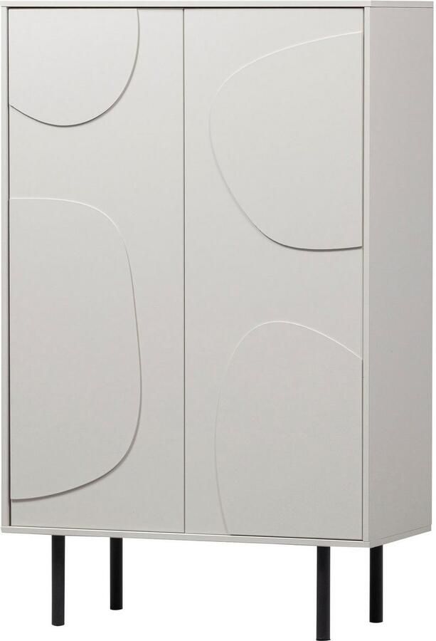 WOOOD | Cadiz Opbergkast Grenen Mist | Woonkamer meubels | BergkastKast - Foto 3