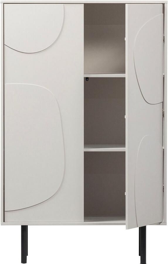 WOOOD | Cadiz Opbergkast Grenen Mist | Woonkamer meubels | BergkastKast - Foto 6