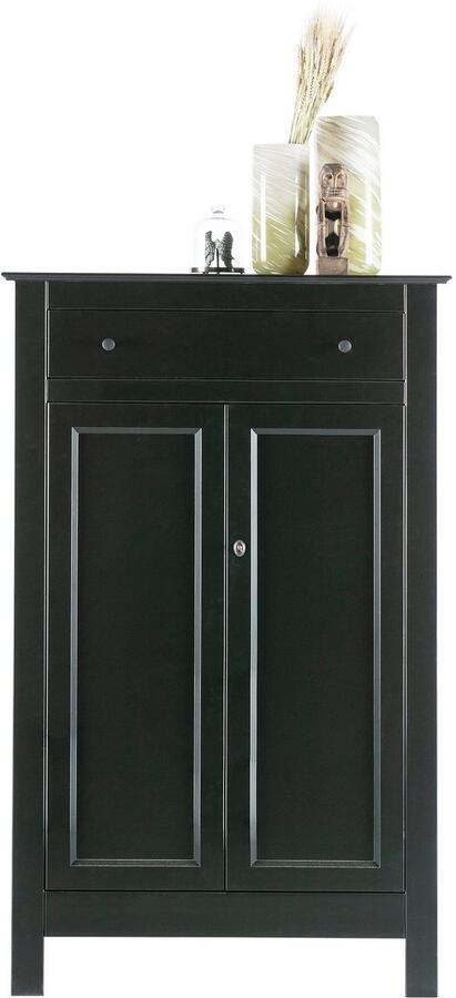 WOOOD | Eva Meidenkast Grenen Diep Zwart | Woonkamer meubels | BergkastKast - Foto 6