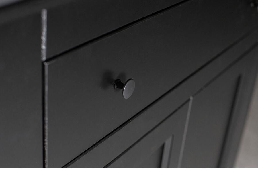 WOOOD | Eva Meidenkast Grenen Diep Zwart | Woonkamer meubels | BergkastKast - Foto 4