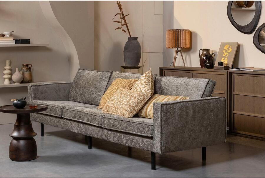 BePureHome | Broad Bijzettafel Gravure Poot Mango Hout Naturel | Woonkamertafels | Bijzettafel - Foto 3