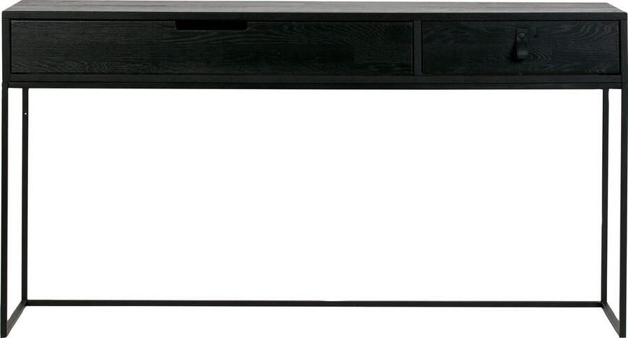 WOOOD | Silas Sidetable Eiken Blacknight | Woonkamertafels | Wandtafel - Foto 6