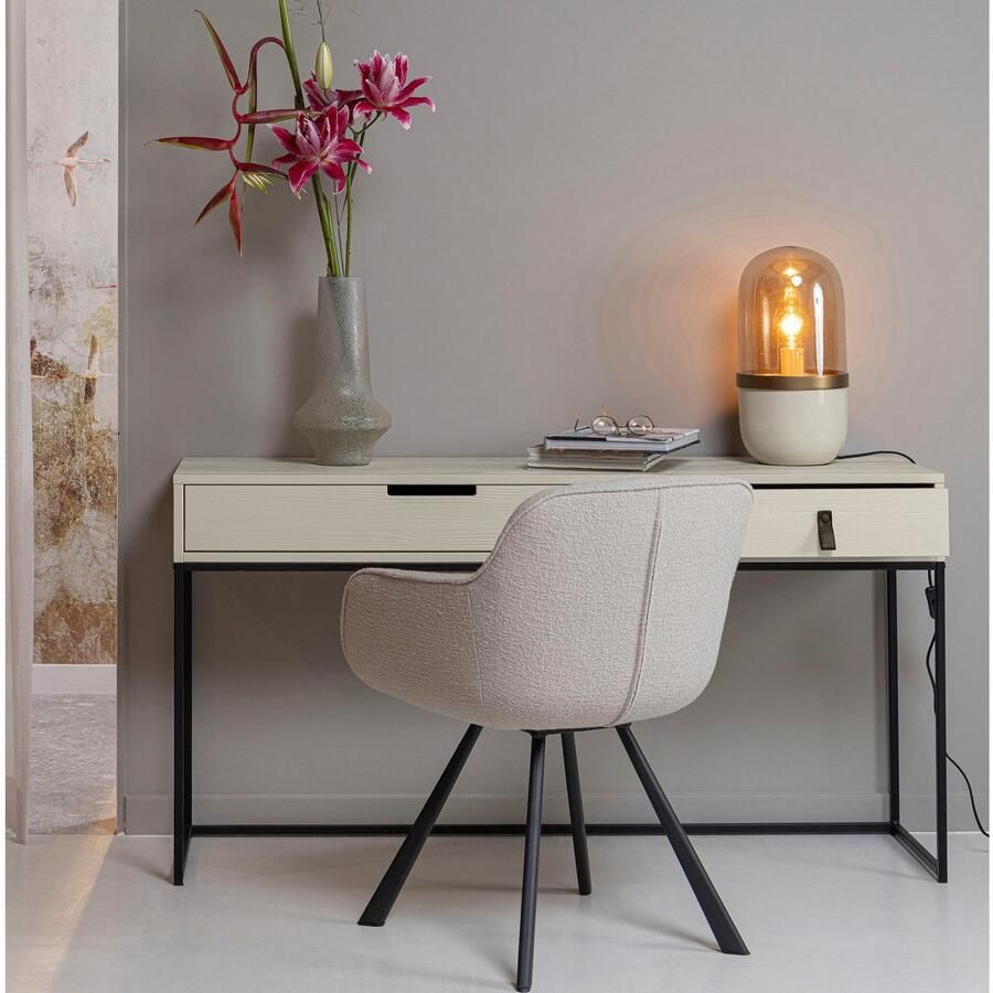 WOOOD | Silas Sidetable Geborsteld Grenen Dust | Woonkamertafels | Wandtafel - Foto 5