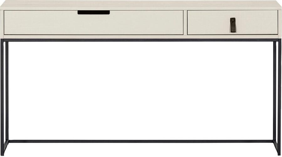 WOOOD | Silas Sidetable Geborsteld Grenen Dust | Woonkamertafels | Wandtafel - Foto 4