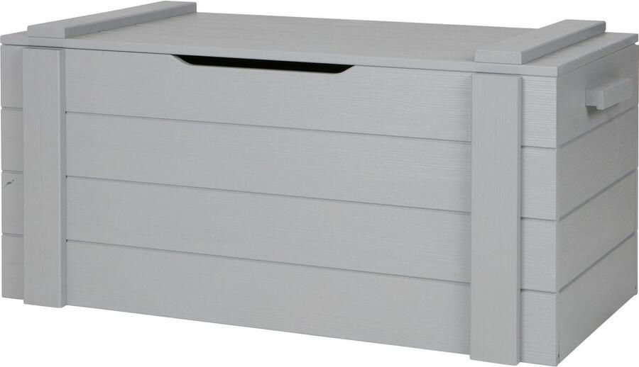 WOOOD | Dennis Speelgoedkist Betongrijs Geborsteld | Woonkamer meubels | Kast - Foto 2