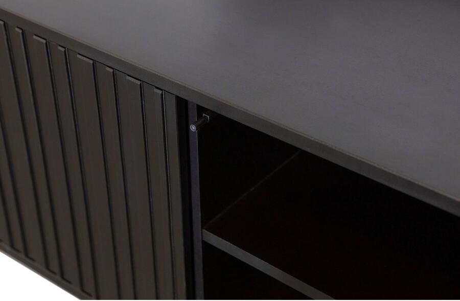 WOOOD Dressoir New Gravure TV-commode breedte 100 cm of 150 cm Commode hoogte 56 cm met grafische reliëfdeuren veel opbergruimte - Foto 2