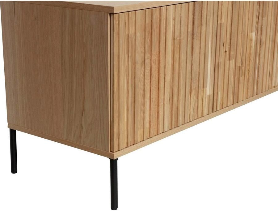 WOOOD Dressoir New Gravure TV-commode breedte 100 cm of 150 cm Commode hoogte 56 cm met grafische reliëfdeuren veel opbergruimte