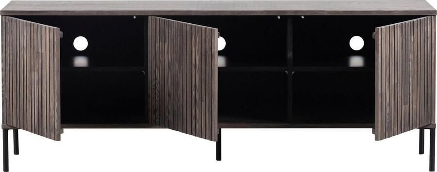WOOOD Dressoir New Gravure TV-commode breedte 100 cm of 150 cm Commode hoogte 56 cm met grafische reliëfdeuren veel opbergruimte - Foto 6