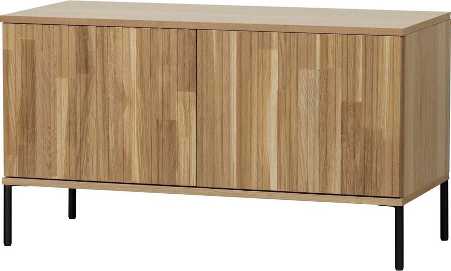 WOOOD Dressoir New Gravure TV-commode breedte 100 cm of 150 cm Commode hoogte 56 cm met grafische reliëfdeuren veel opbergruimte - Foto 3