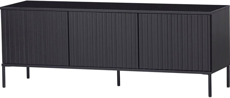 WOOOD Dressoir New Gravure TV-commode breedte 100 cm of 150 cm Commode hoogte 56 cm met grafische reliëfdeuren veel opbergruimte - Foto 4