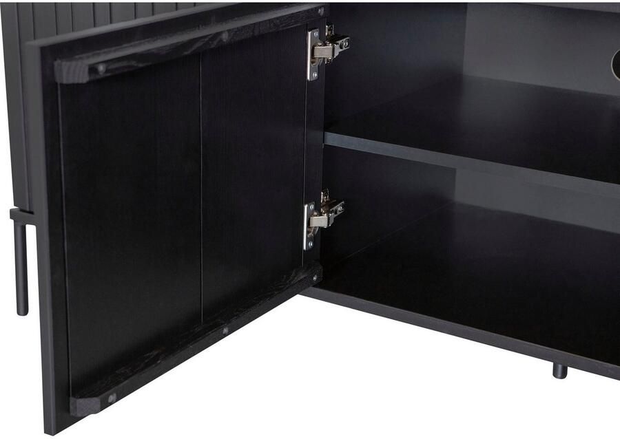 WOOOD Dressoir New Gravure TV-commode breedte 100 cm of 150 cm Commode hoogte 56 cm met grafische reliëfdeuren veel opbergruimte