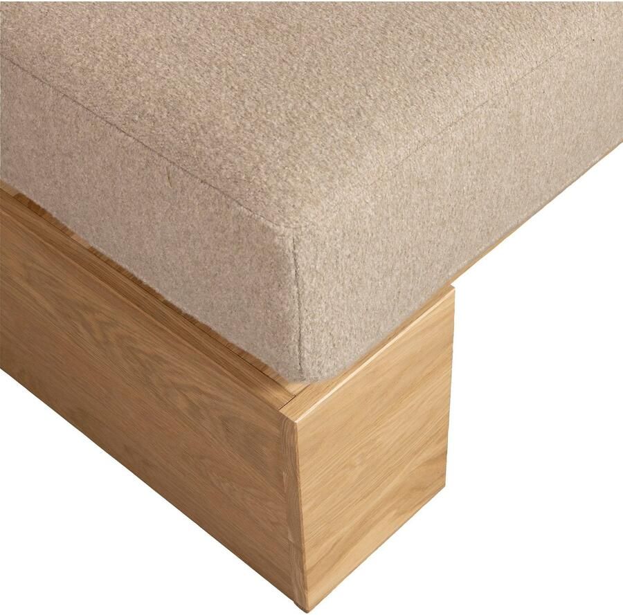 Vtwonen | Eat Up Muurbankje Inclusief Kussens Beige Eiken | Woonaccessoires | Woonaccessoire - Foto 3