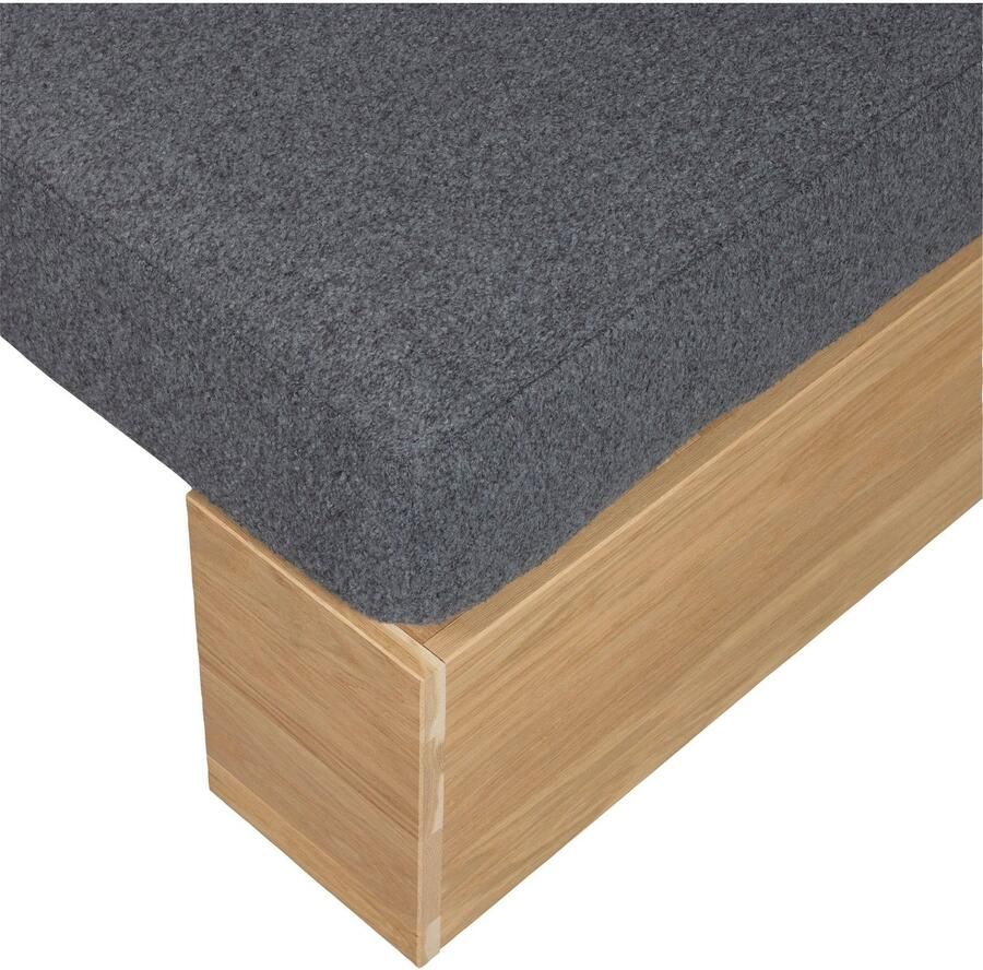Vtwonen | Eat Up Muurbankje Inclusief Kussens Denim Eiken | Woonaccessoires | Woonaccessoire - Foto 3
