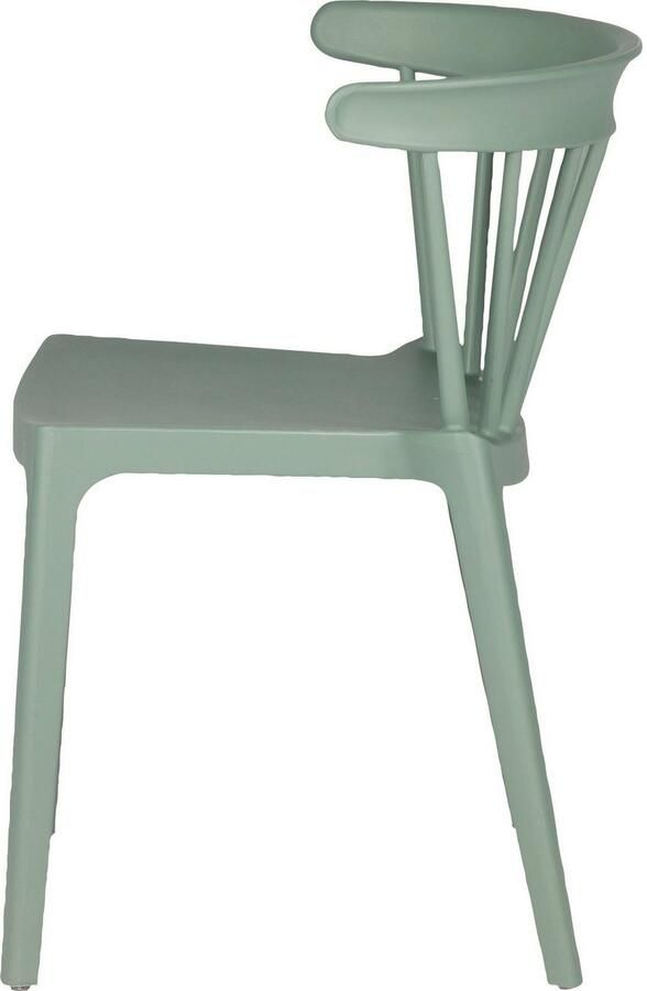 WOOOD Eetkamerstoel Bliss geschikt voor binnen- en buitengebruik h 75 cm x b 52 cm (2 stuks)