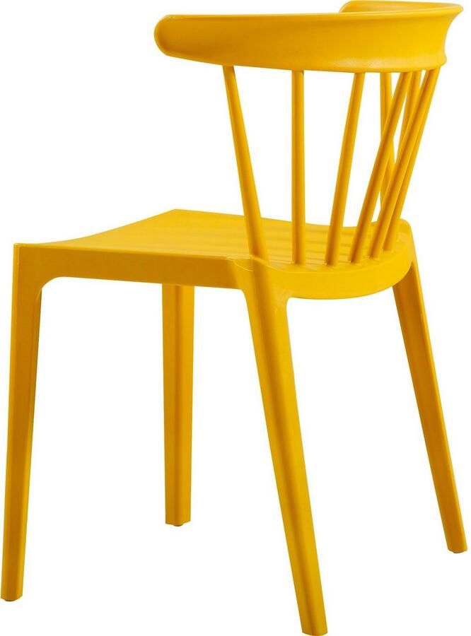 WOOOD Eetkamerstoel Bliss geschikt voor binnen- en buitengebruik h 75 cm x b 52 cm (2 stuks) - Foto 3