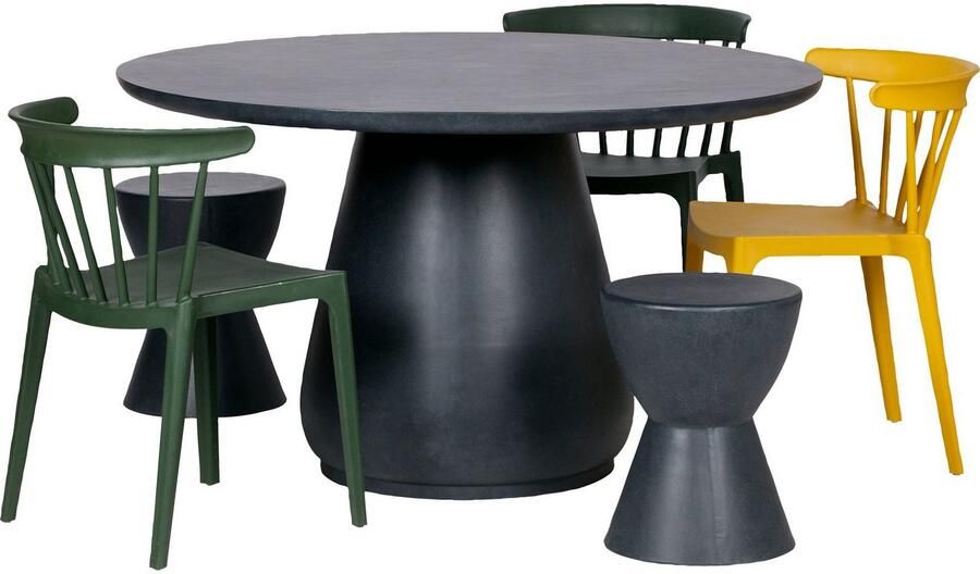 WOOOD Eetkamerstoel Bliss geschikt voor binnen- en buitengebruik h 75 cm x b 52 cm (2 stuks) - Foto 5