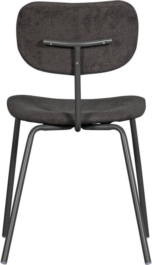 WOOOD Eetkamerstoel Link slank ontwerp gepolsterd hoogte 93 cm x breedte 79 cm (set 2 stuks) - Foto 6