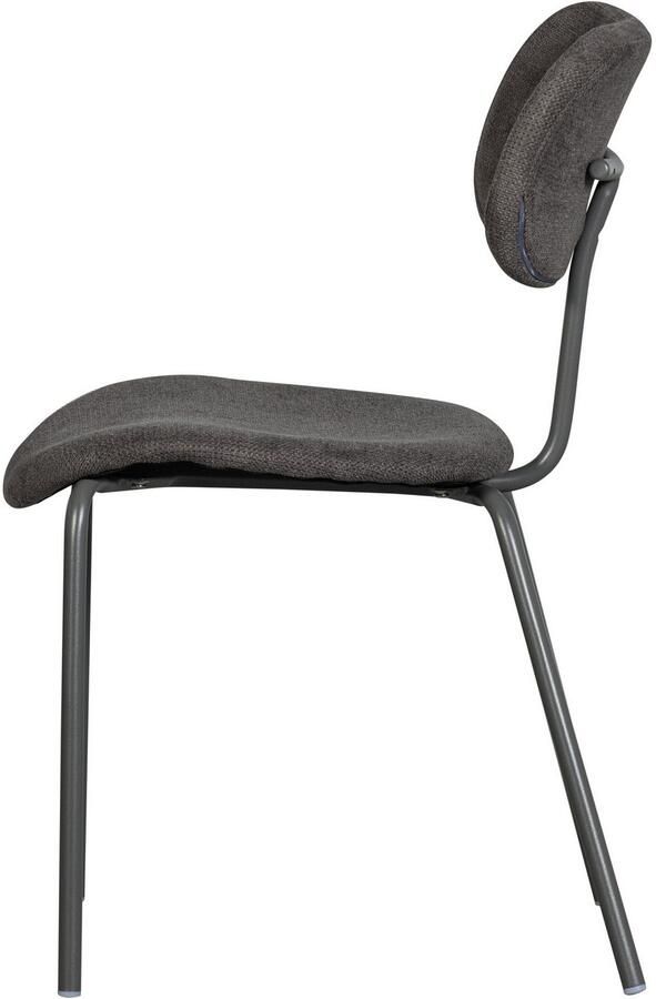 WOOOD Eetkamerstoel Link slank ontwerp gepolsterd hoogte 93 cm x breedte 79 cm (set 2 stuks) - Foto 5