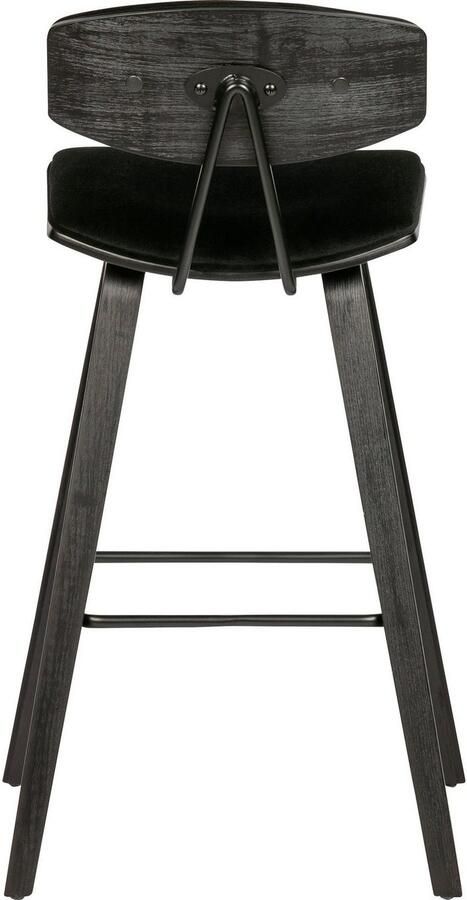 WOOOD Barkruk Senn Zitvlak van velours H 94 cm x B 41 cm (2 stuks) - Foto 13