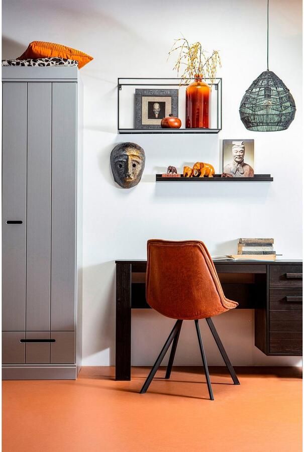 WOOOD | Set 2 Swen Eetkamerstoel Cognac | Zitmeubels eetkamer | Armstoel - Foto 6