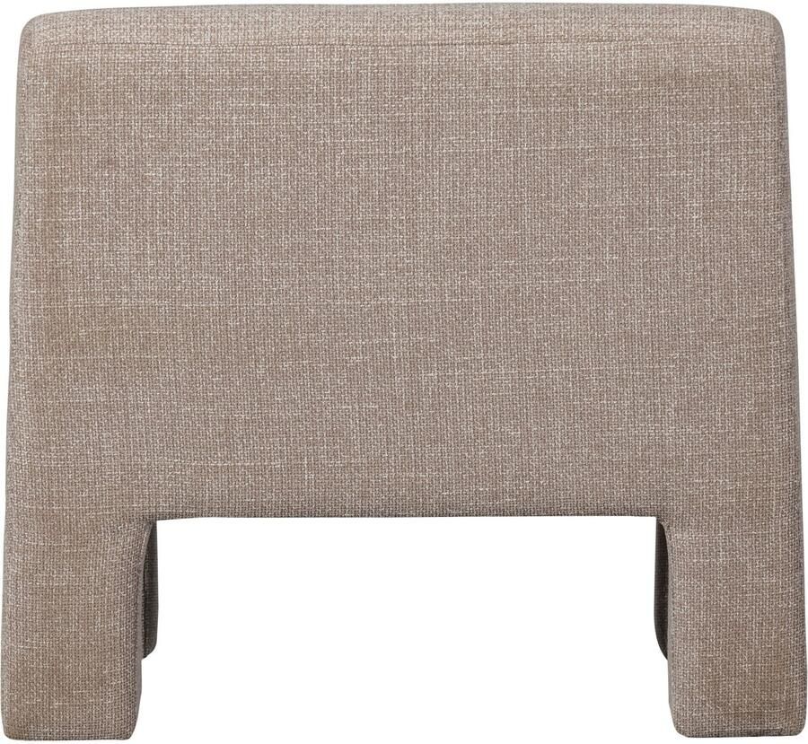 WOOOD Fauteuil Lavid geweven stof 4-poots frame h 73 cm x b 74 cm - Foto 5