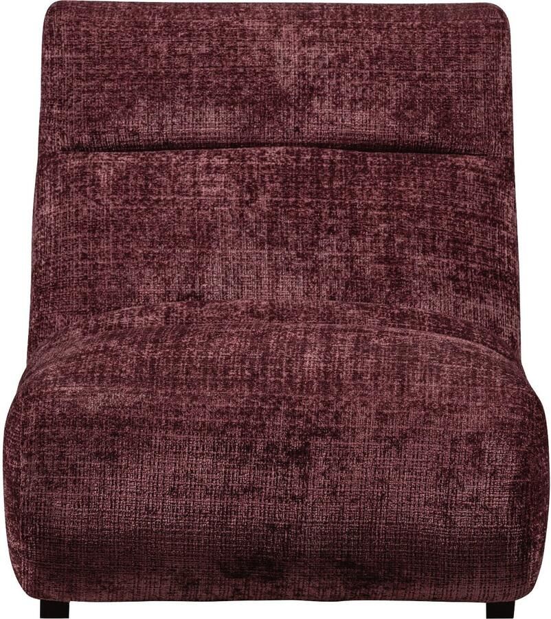 WOOOD Fauteuil Observe vrijstaand grof geweven chenille-stof h 82 cm x b 75 cm - Foto 5
