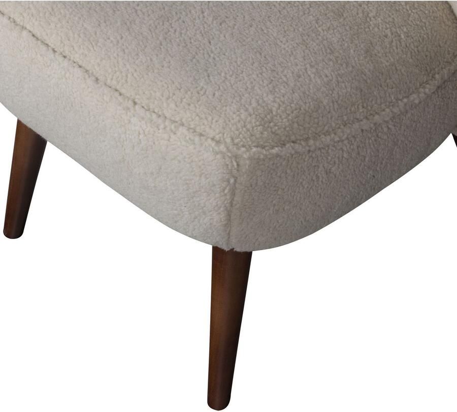 WOOOD Fauteuil Sara zacht gepolsterd 4-poots onderstel h 71 cm x b 59 cm - Foto 3