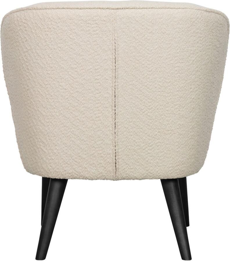 WOOOD Fauteuil Sara zacht gepolsterd 4-poots onderstel h 71 cm x b 59 cm - Foto 7