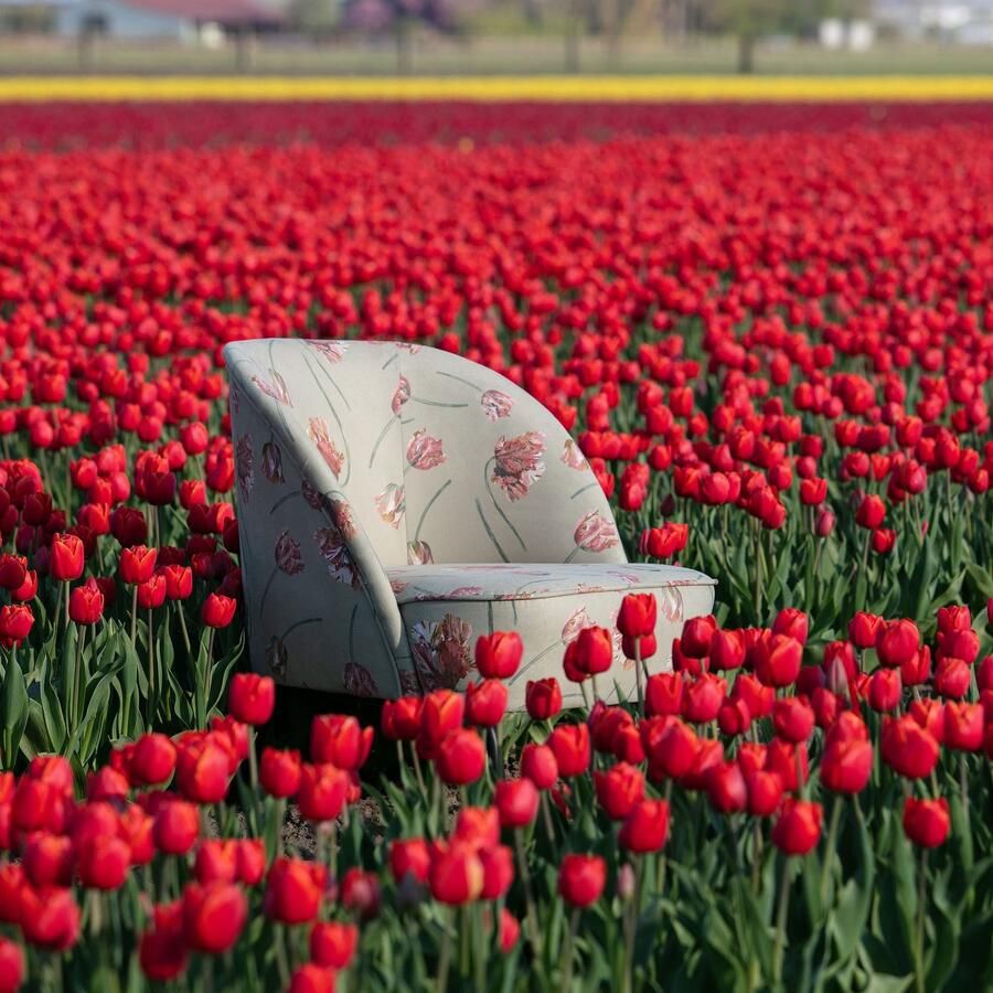 WOOOD Fauteuil Stockholm in stijlvol ontwerp breedte 57 cm - Foto 4