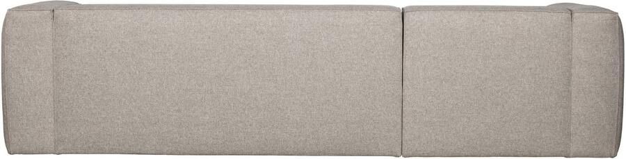 WOOOD | Bean hoekbank links incl. kussens lichtgrijs gemeleerd | Zitmeubels woonkamer | HoekbankModulaire banken - Foto 4