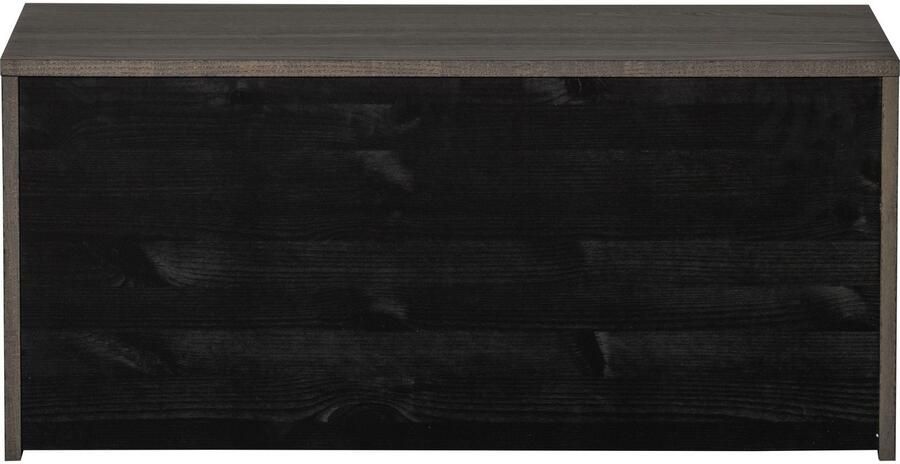 WOOOD Kistbank New Gravure bunkbank met grafische reliëfdeuren op wielen breedte 88 cm - Foto 5