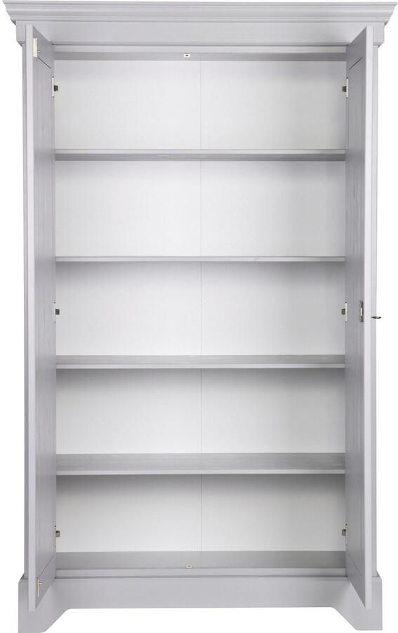 WOOOD | Isabel Brocante Kast Grenen Betongrijs | Woonkamer meubels | BergkastKast - Foto 2