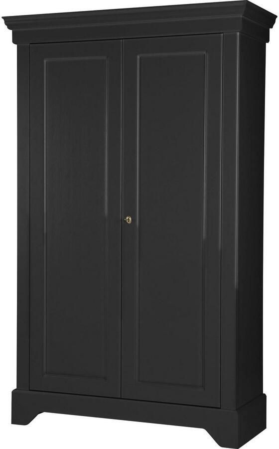 WOOOD | Isabel Brocante Kast Grenen Diep Zwart | Woonkamer meubels | BergkastKast - Foto 2