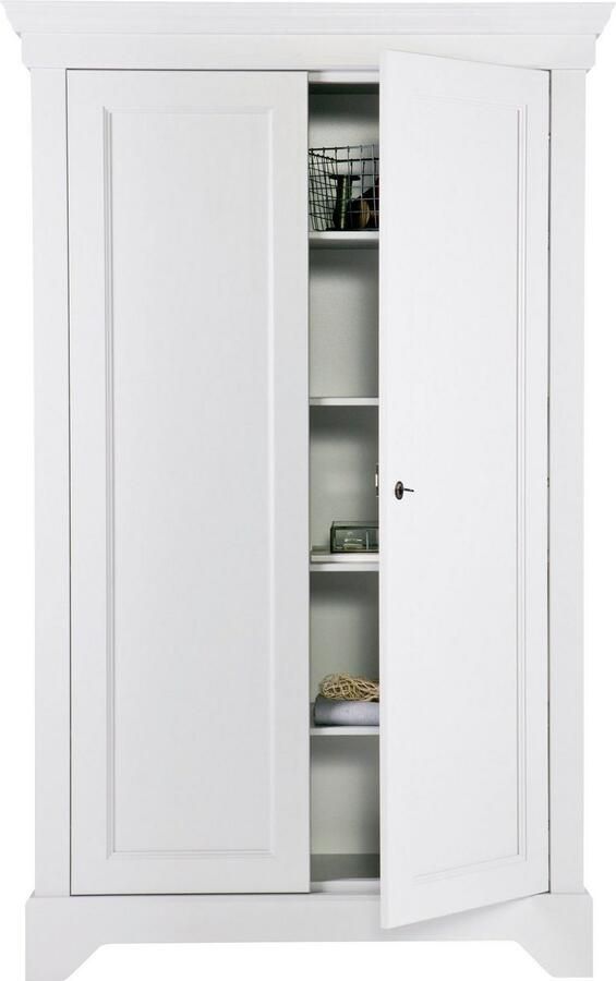 WOOOD | Isabel Brocante Kast Grenen Wit | Woonkamer meubels | BergkastKast - Foto 3