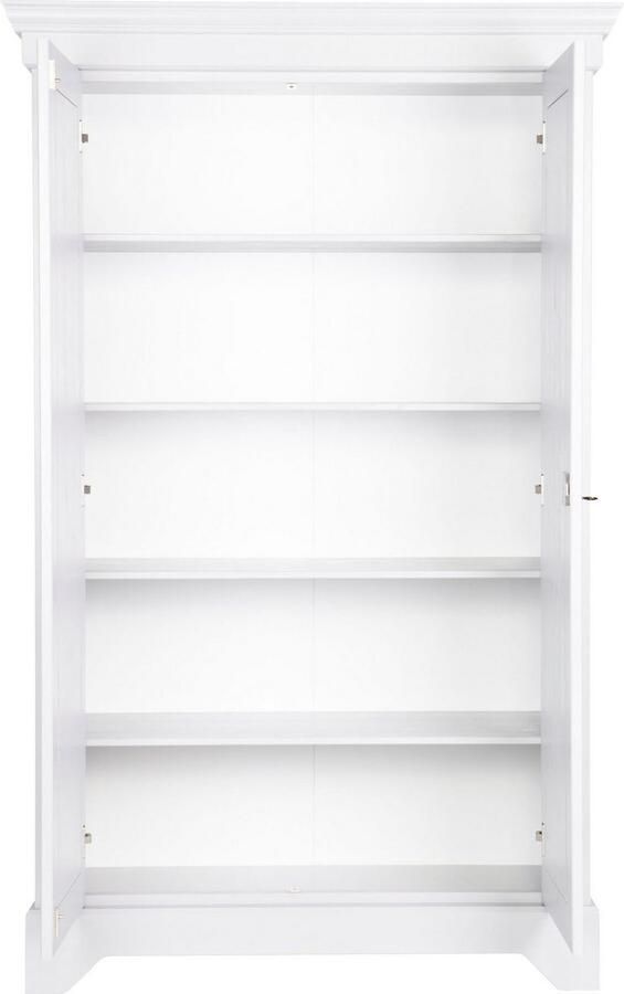 WOOOD | Isabel Brocante Kast Grenen Wit | Woonkamer meubels | BergkastKast - Foto 2