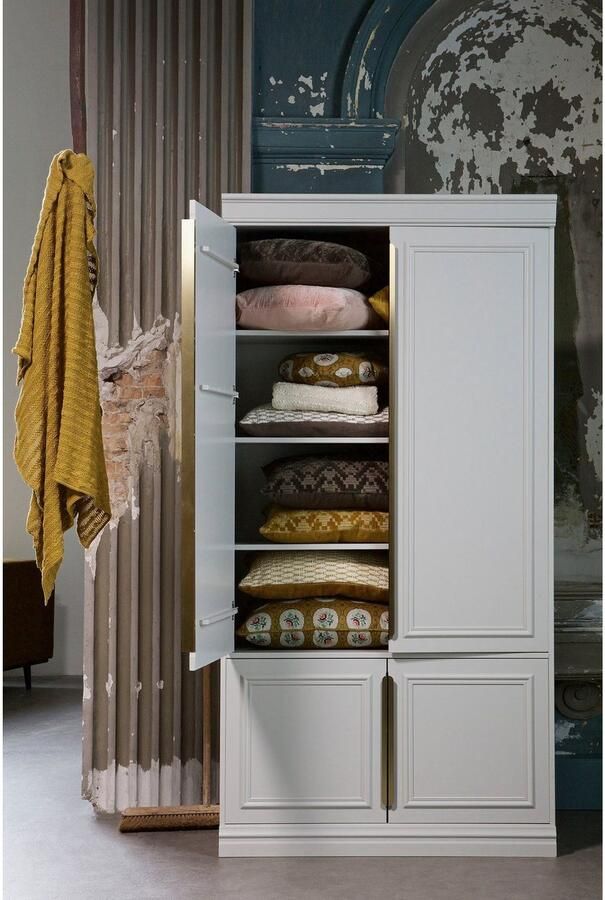 BePureHome | Organize Kast 44cm Grenen Mist | Slaapkamerkasten | Linnenkast