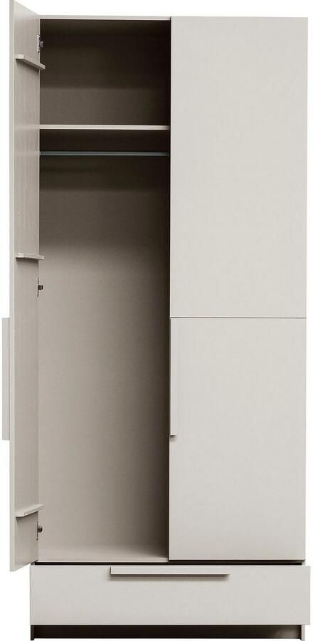 WOOOD | Pure 2-deurs hangkast splitdeur grenen dust | Slaapkamerkasten | Linnenkast - Foto 3