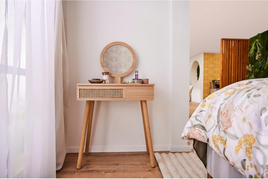 WOOOD | Soof Hal kaptafel Hout Naturel | Woonkamertafels | Wandtafel - Foto 8