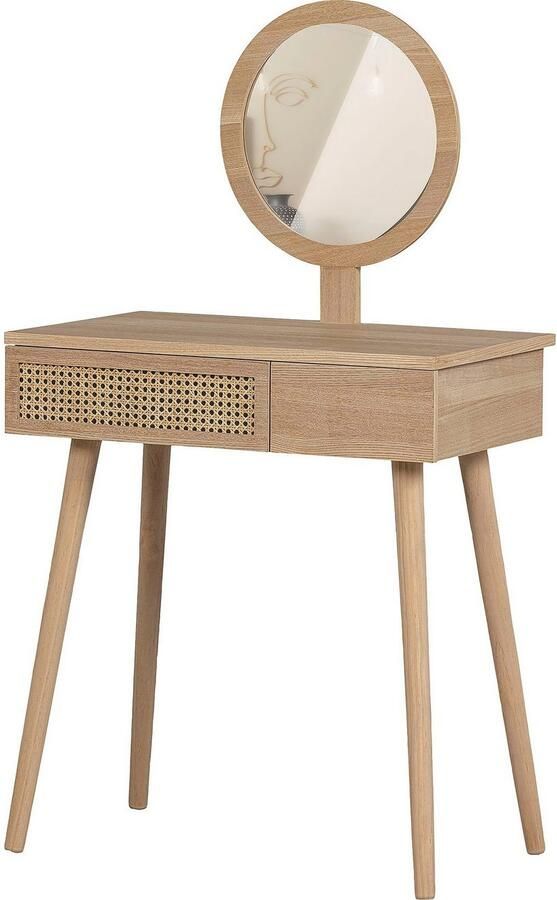 WOOOD | Soof Hal kaptafel Hout Naturel | Woonkamertafels | Wandtafel - Foto 5