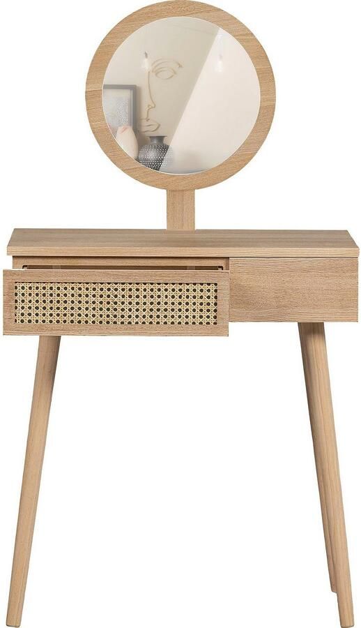 WOOOD | Soof Hal kaptafel Hout Naturel | Woonkamertafels | Wandtafel - Foto 7