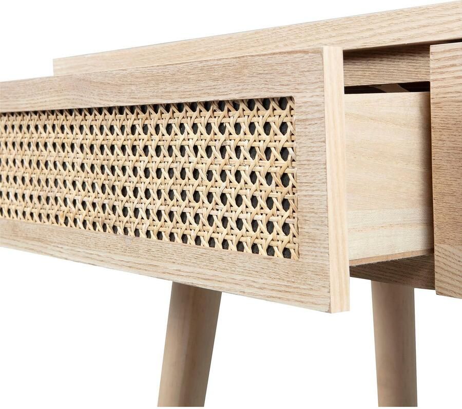 WOOOD | Soof Hal kaptafel Hout Naturel | Woonkamertafels | Wandtafel - Foto 4