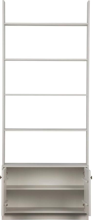 WOOOD | Madu Boekenkast Grenen Wolkengrijs | Woonkamer meubels | BoekenkastKast - Foto 8