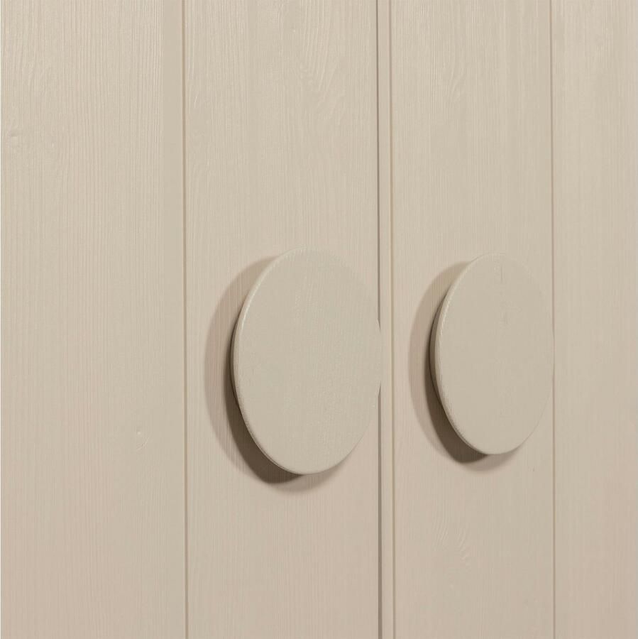 WOOOD Multifunctionele kast Noah Opbergkast Hal kast met kledingstang h 200 cm x b 110 cm