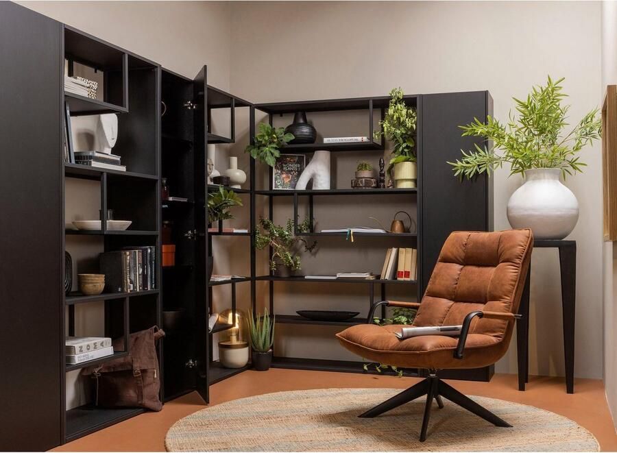 WOOOD Multifunctionele kast Teun in modern ontwerp van dennenhout breedte 44 cm - Foto 4