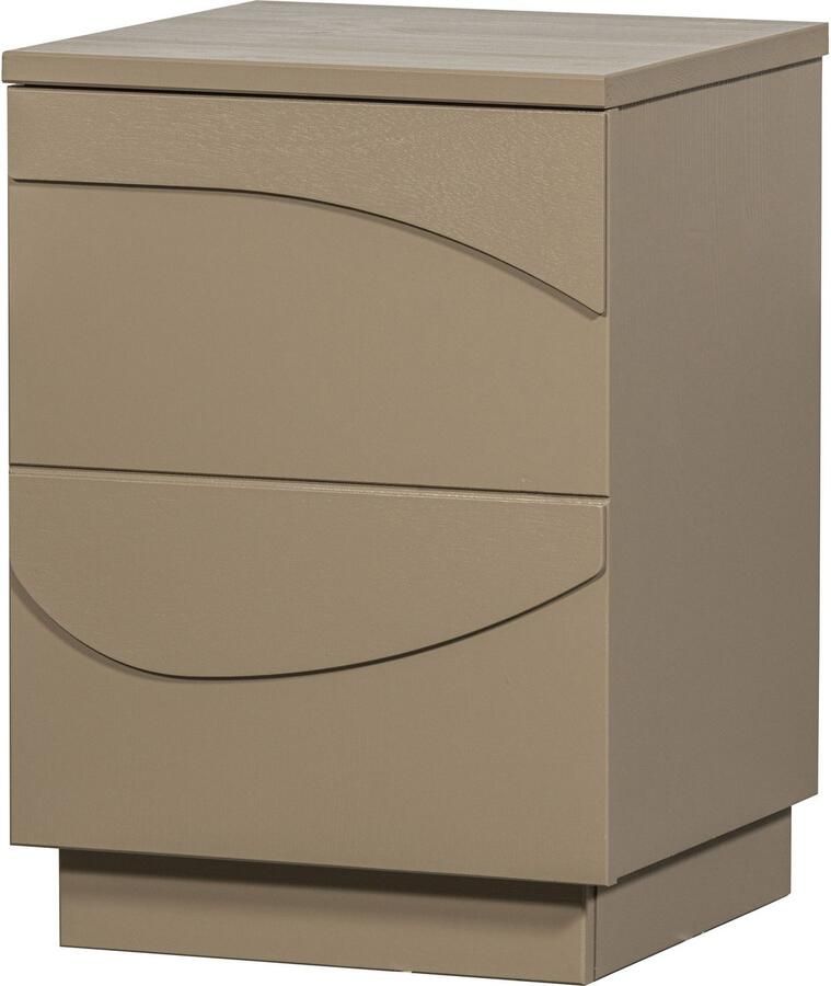 WOOOD Nachtkastje Teo 3d-effect belastbaar tot 15 kg push-to-open functie breedte 36 cm - Foto 10